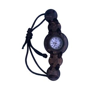 TOP  Brown Wooden Watch boho hippie